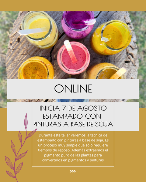 ESTAMPADO A BASE DE SOJA