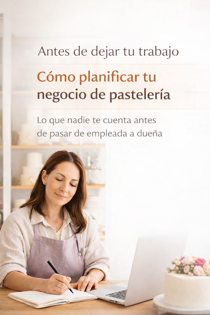 Antes de dejar tu trabajo: cómo planificar tu negocio de pastelería