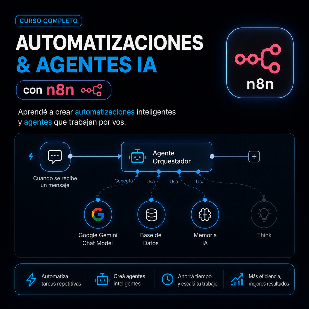 Automatizaciones y Agentes IA con n8n - Para No Técnicos - Ines The Techie