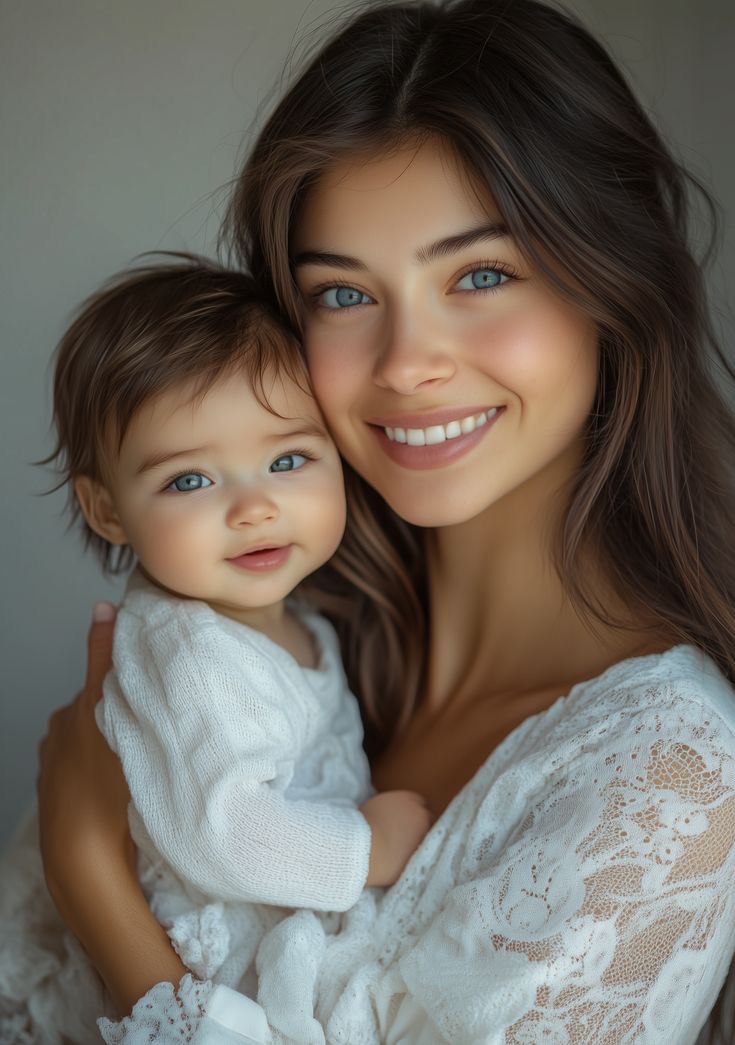 Carla, mamá primeriza.