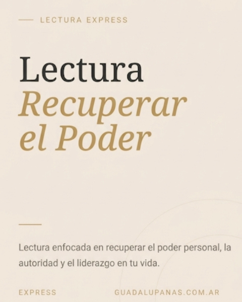 Lectura del Poder Personal