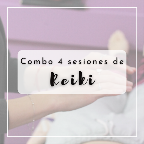 Combo de 4 sesiones de Reiki