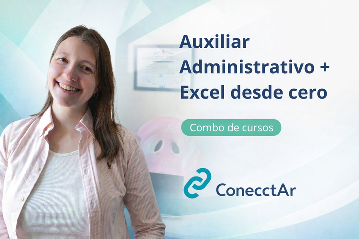 Auxiliar Administrativo + Excel desde cero 