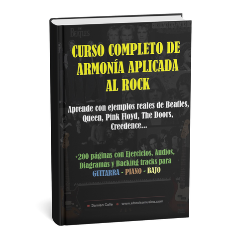 Curso completo de armonía aplicada al Rock