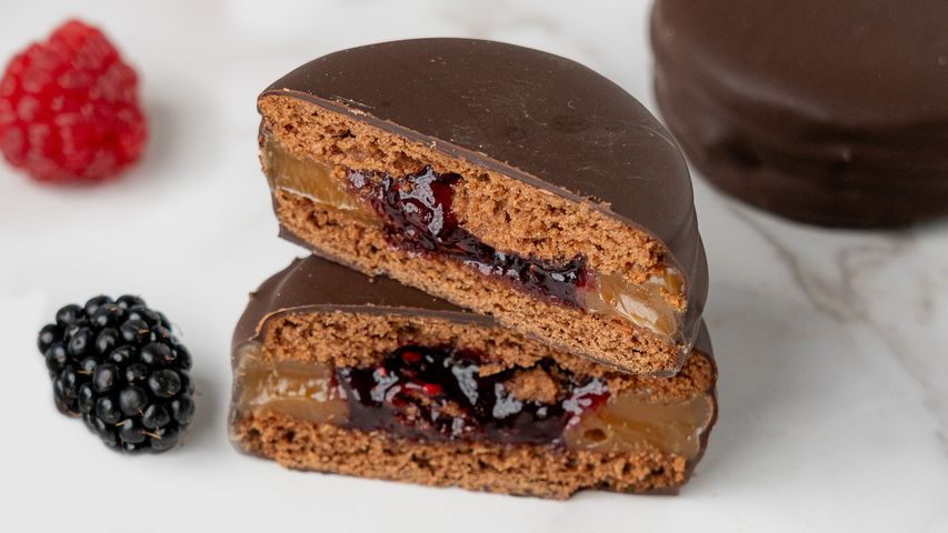 Docena de Alfajores Artesanales de CHOCOLATE (Marplatense / Patagónico)