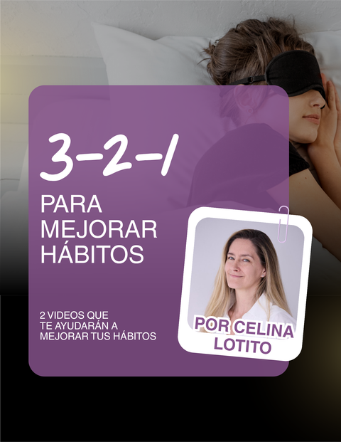 3 - 2 - 1 para mejorar hábitos