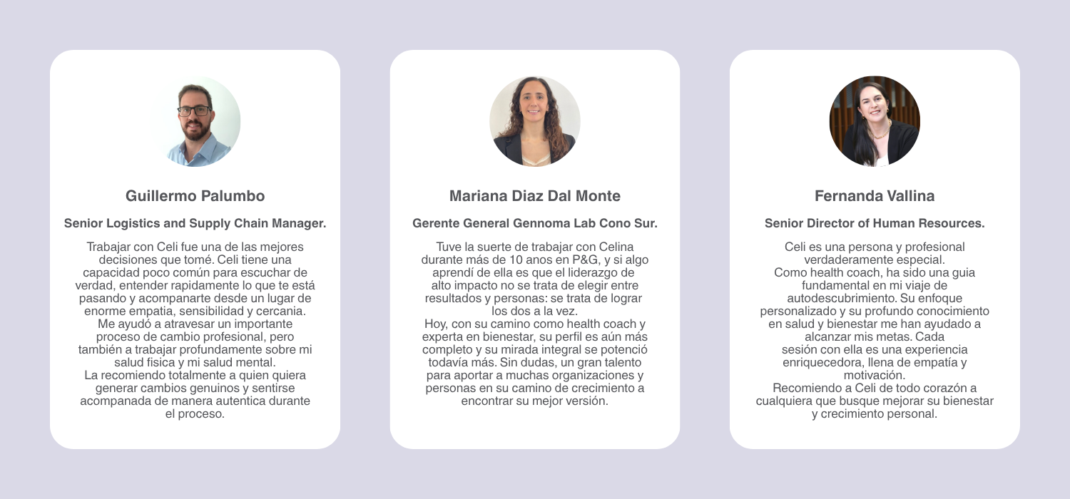 Testimonios