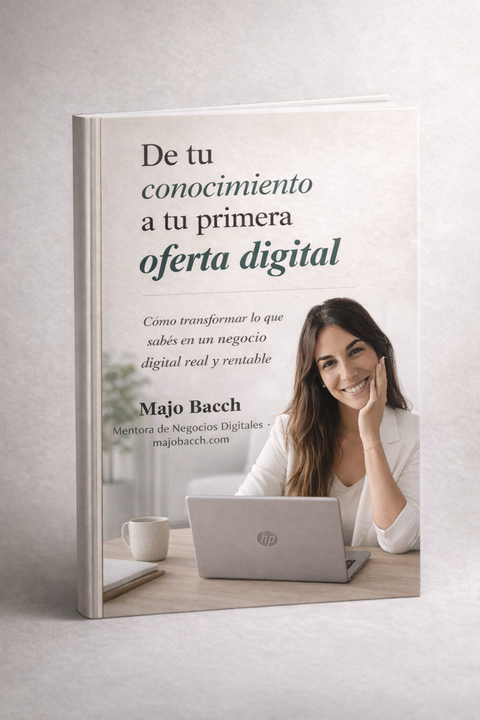 De tu conocimiento a Tu primera Oferta Digital