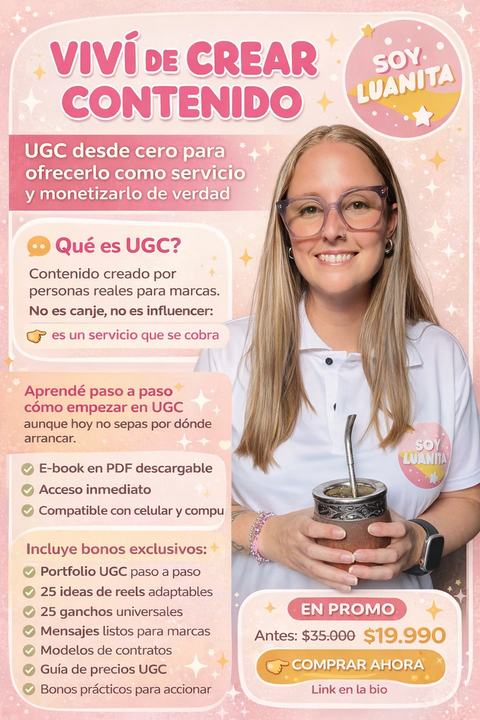 VIVIR DE CREAR CONTENIDO