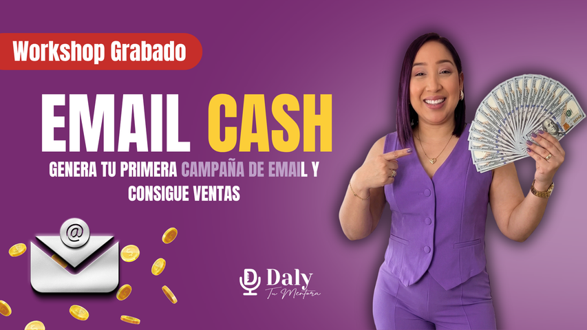 Email Cash- Tu primera campaña de ventas por Email