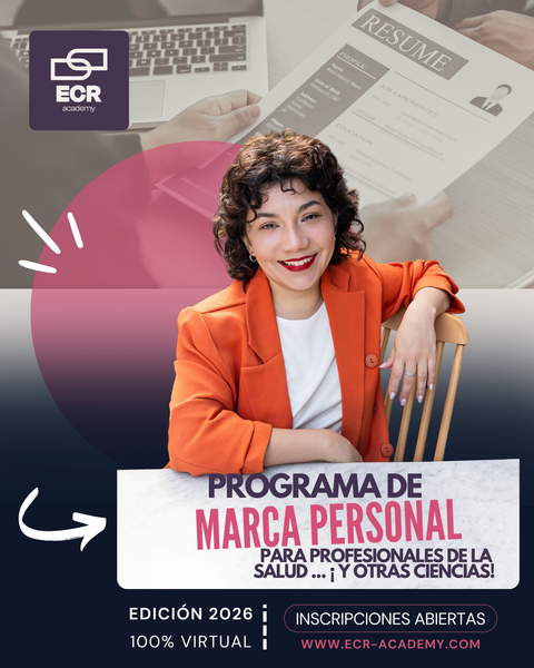 Programa de Marca Personal para profesionales de la salud... ¡y otras ciencias!