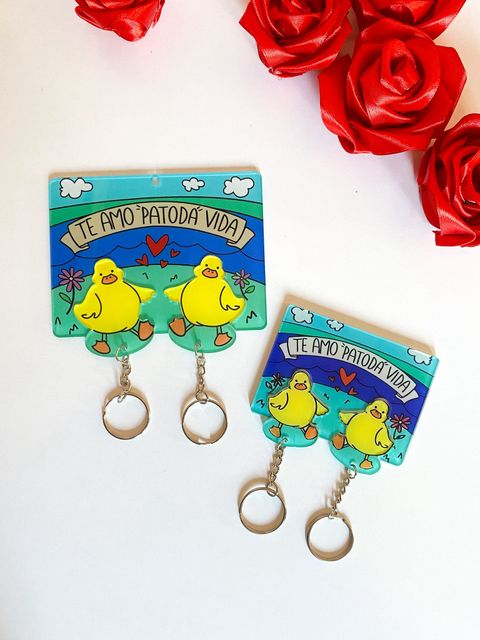 Porta llaves patos