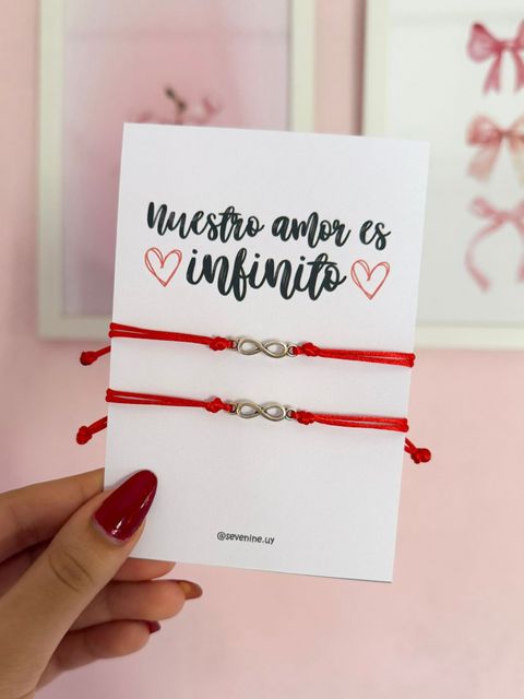 Pulseras infinito