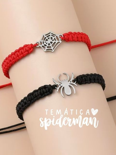 Pulseras Spiderman