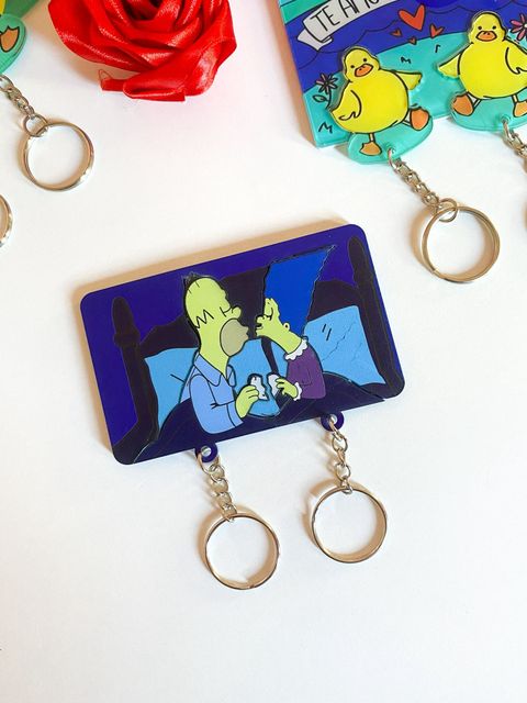 Porta llaves Los Simpsons
