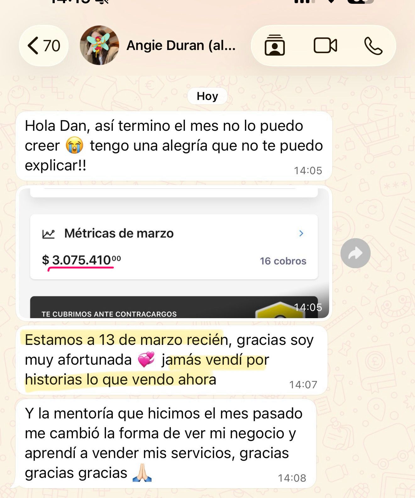 Testimonio Angie Duran