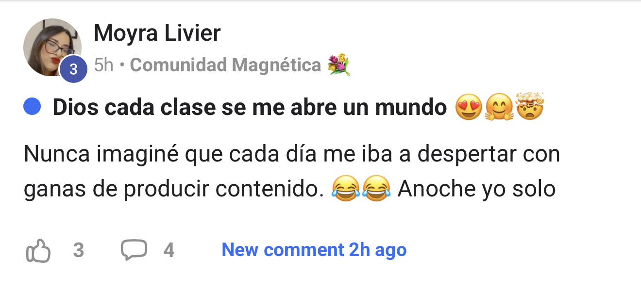 Testimonio de Moyra Livier