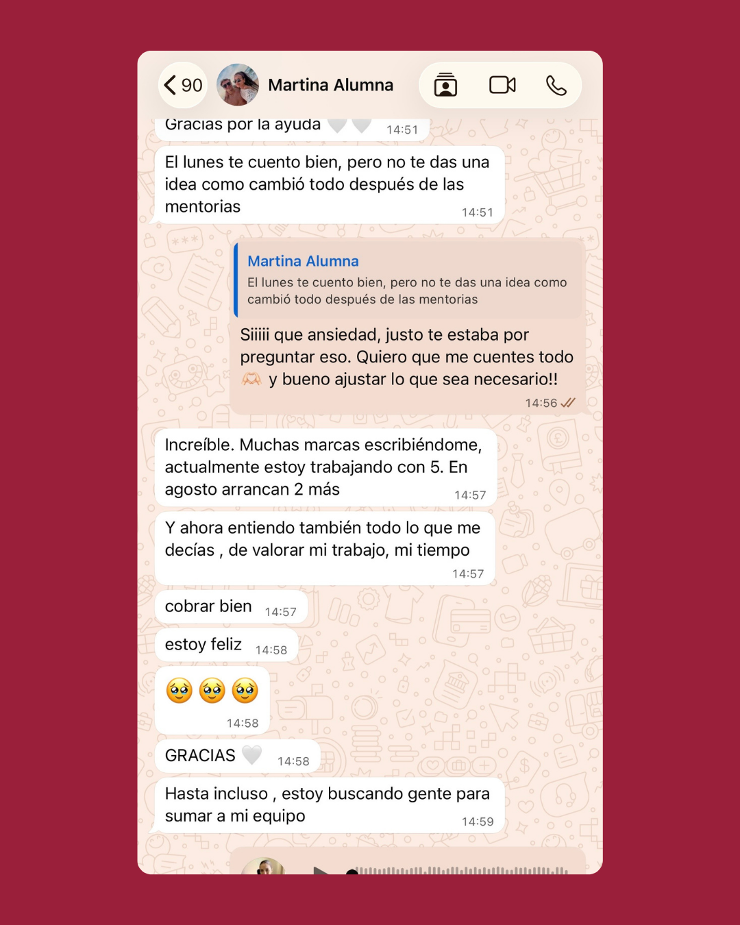 Testimonio de Martina Ponce