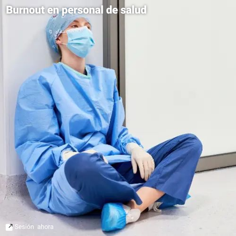 Burnout en personal de salud