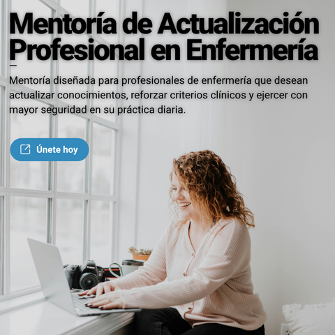 Mentoría de Actualización Profesional en Enfermería