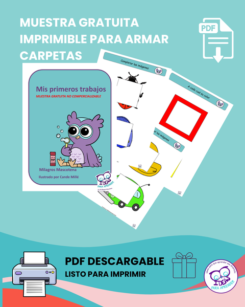 Manos en acción. Carpetas de trabajo independiente MUESTRA GRATUITA