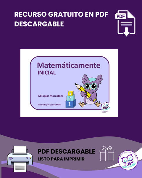 Matemáticamente Inicial. Muestra gratis