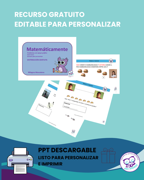 Matemáticamente. Problemas con apoyo gráfico