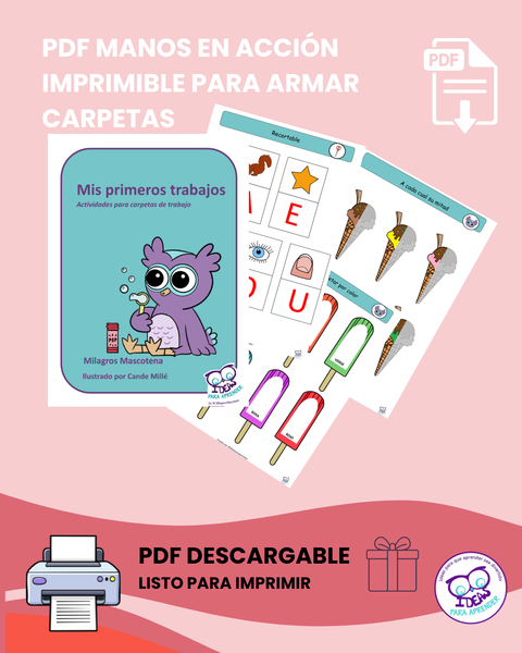 Manos en Acción. Carpetas de trabajo independiente