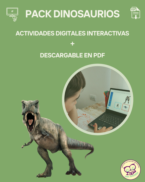 TE02-Especial Dinosaurios Actividades digitales+PDF