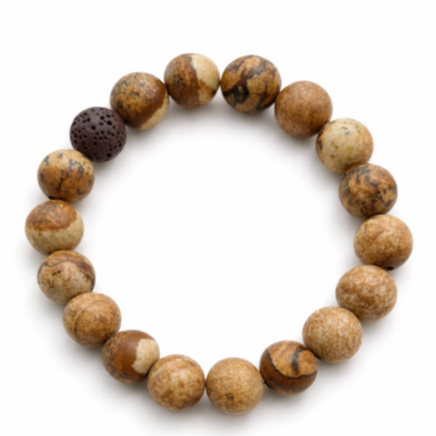 Pulsera Jasped Madera 