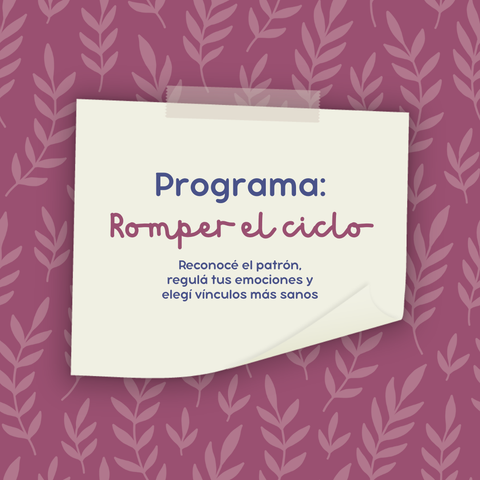 Programa: Romper el ciclo
