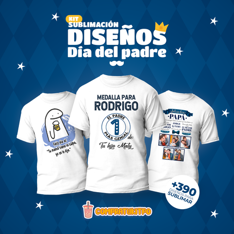 👔 Diseños Poleras dia del Padre