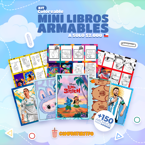 ✏️ Mini libros armables