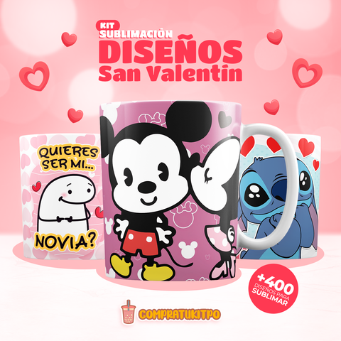💝 Diseños Tazas San Valentin