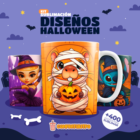 🎃 Diseños Tazas Halloween