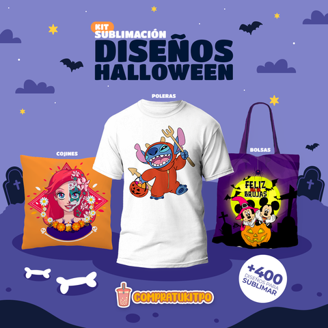 🎃 Diseños Poleras Halloween