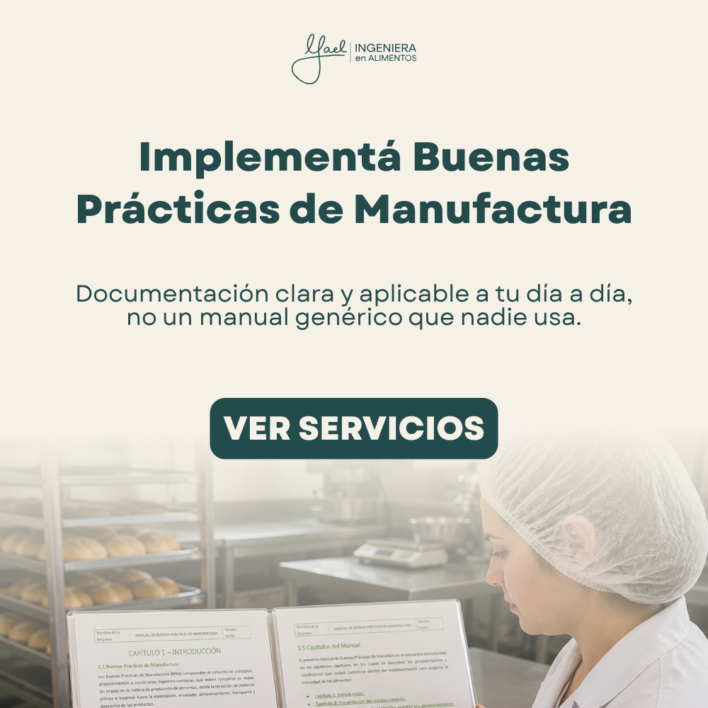 Implementá Buenas Prácticas de Manufactura - Documentación clara y aplicable a tu día a día, no un manual genérico que nadie usa.