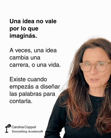 Una idea no vale por lo que imaginás