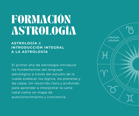 Membresía: Formación Astrología 