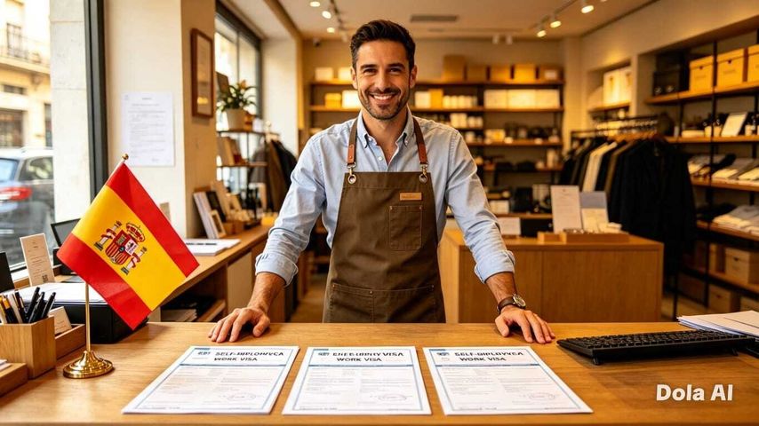 Visado de Trabajo por cuenta propia en España