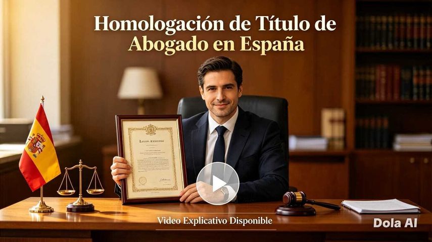 Homologacion del Titulo de Abogado en Espana