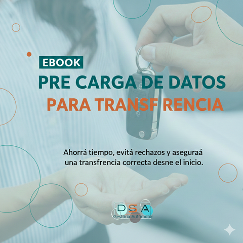 Ebook: Carga de Datos Para Transferencia Automotor