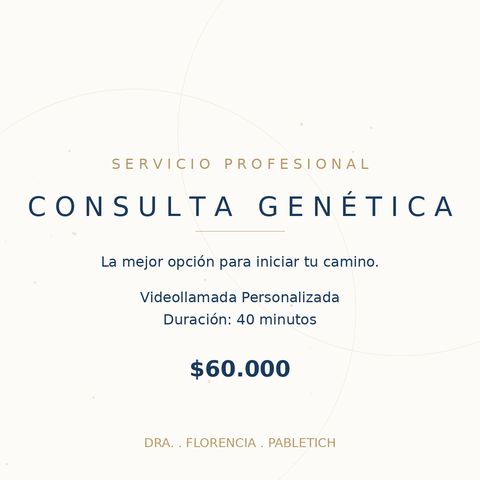 Turnos Consulta genética