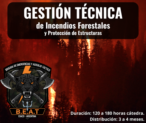Gestión Técnica de Incendios Forestales y Protección de Estructuras