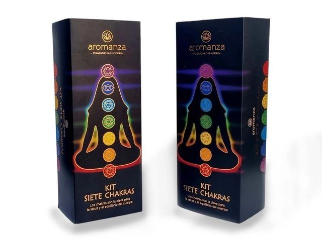  Box KIt Siete Chakras Premium
