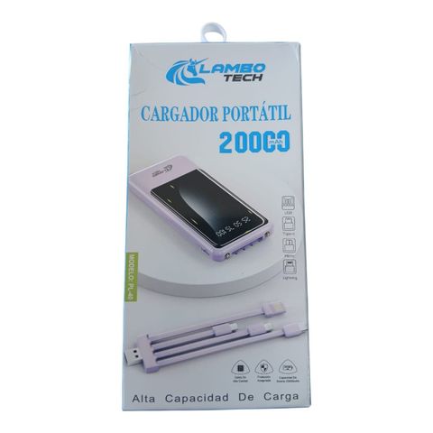 Cargador portatil power bank 