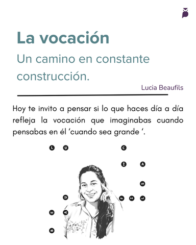 La vocación: un camino en constante construcción. 