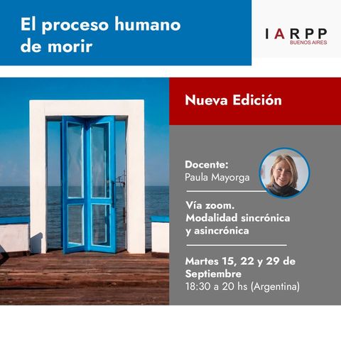 El Proceso Humano de Morir: El rol del terapeuta en el acompañamiento del paciente y la familia – 2026