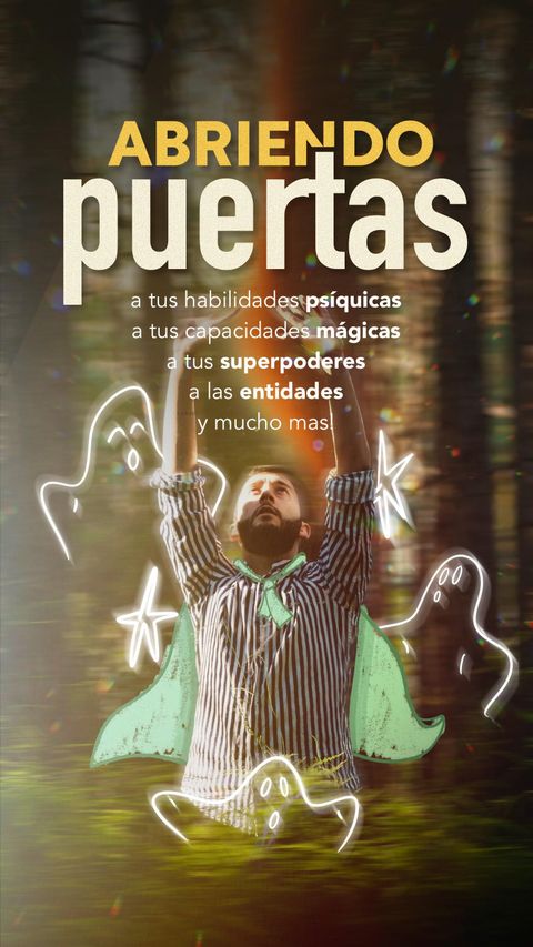 Abriendo puertas… a tus habilidades psíquicas, a las entidades, a tus capacidades mágicas, a tus superpoderes y mucho más!