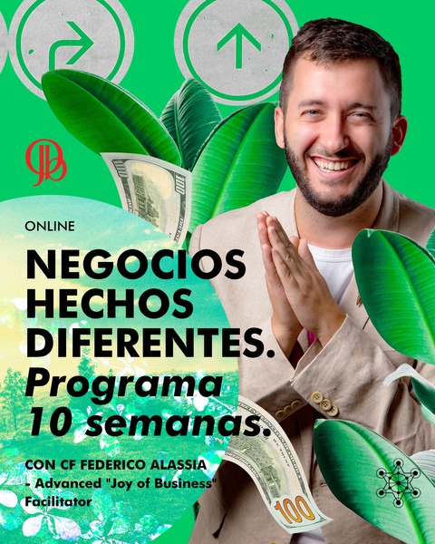 NEGOCIOS HECHOS DIFERENTE. Programa 10 semanas. | Online